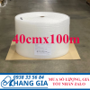 Cuộn Xốp Hơi, Cuộn Xốp Bong Bóng Khí Khổ 40cmx100m bọc chống sốc, gói hàng