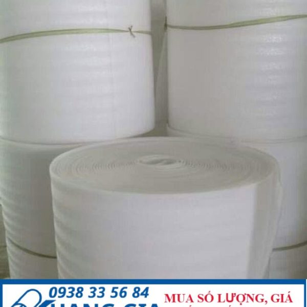 Cuộn Mút Xốp PE Foam Dày 7mm /7ly, Dài 50 mét